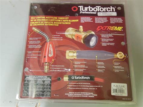 TurboTorch Self Igniting Acetylene Torch Kit PL 8A DLX MC New