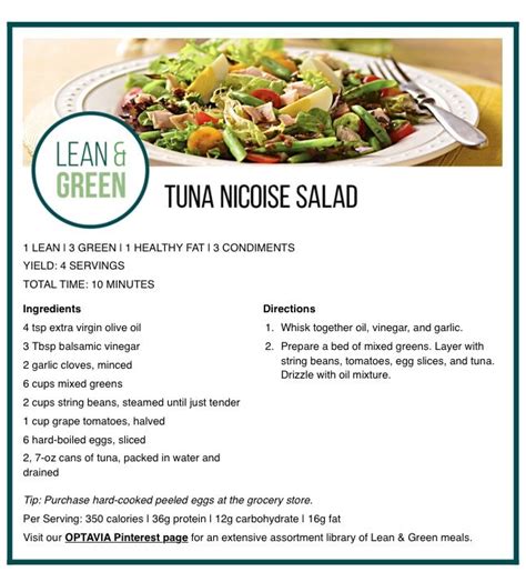 Perfect for a last minute meal or for that night you forget to plan something. Pin by Bri Crawford on Optavia Lean and Green Recipes ...