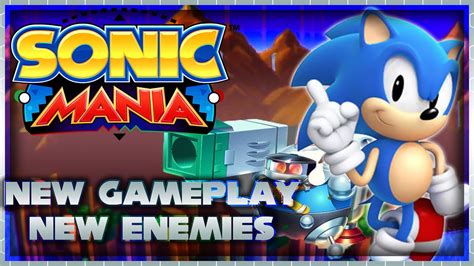 Sonic Mania Green Hill Zone Act 2 Hard Boiled Heavies New Gameplay