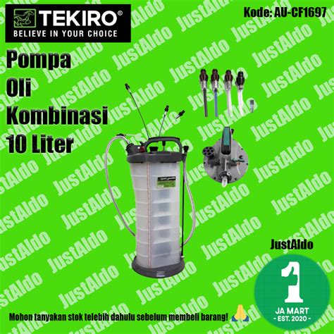 Jual Combo Fluid Extruder Pompa Oli Kombinasi 10 Liter Tekiro Shopee Indonesia