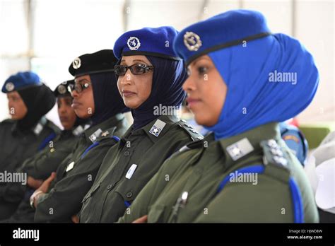 Somali Female Police Officers Attend The Amisom Female Peacekeepers Conference In Mogadishu On