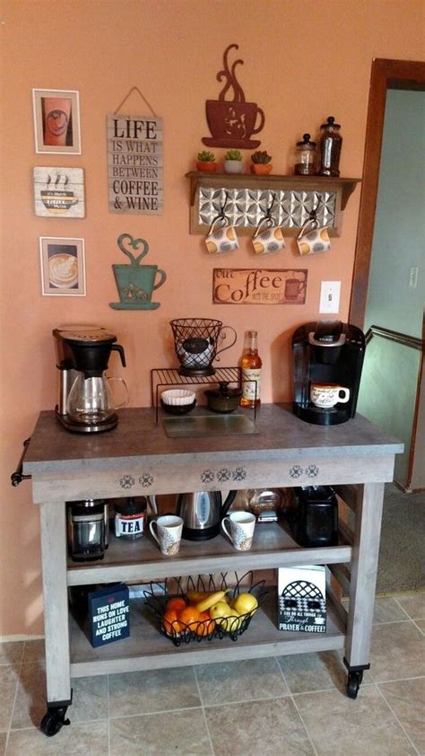 Best Home Coffee Serving Station Ideas Coffee Bar Inspiration