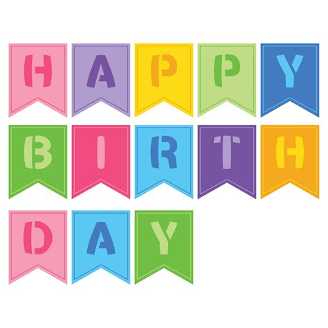 8 Best Images Of Happy Birthday Banner Printable Pdf Happy Birthday