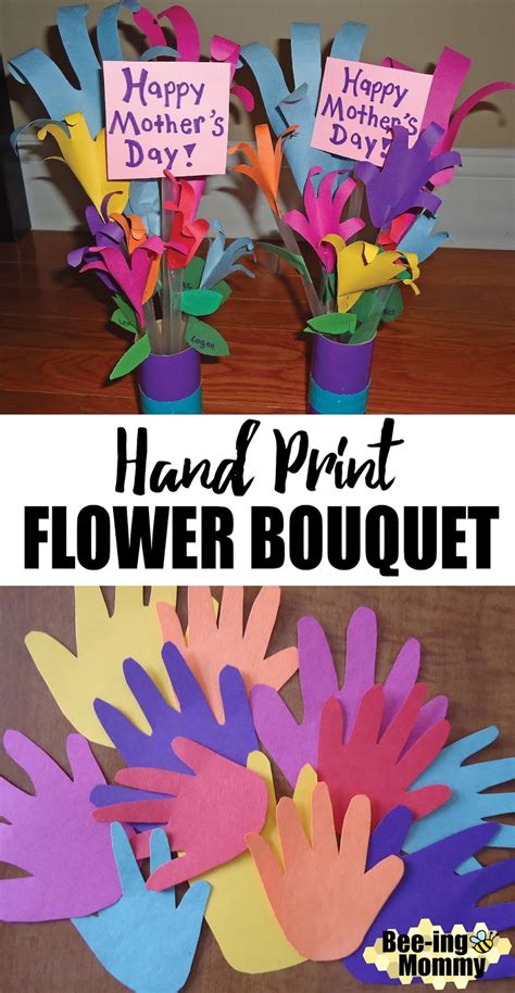 Don't let their normal spiny appearance fool you. Hand Print Flower Bouquet