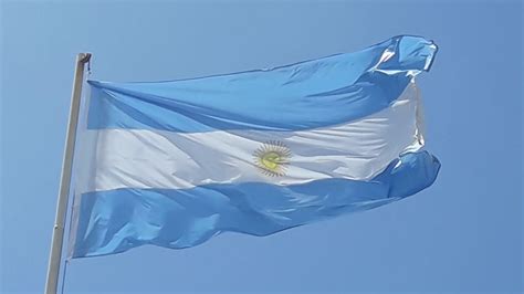 Bandera Argentina Flameando Youtube
