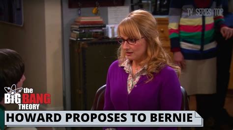Howard Proposes To Bernadette The Big Bang Theory Best Scenes Youtube