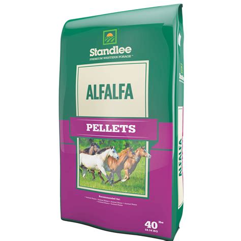40 Lb Standlee Premium Alfalfa Pellets Gebos