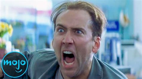 Top 10 Nicolas Cage Freakouts Youtube