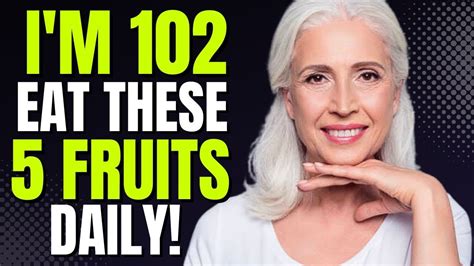 Top 5 Best Fruits For People Over 50 Boost Your Health Youtube
