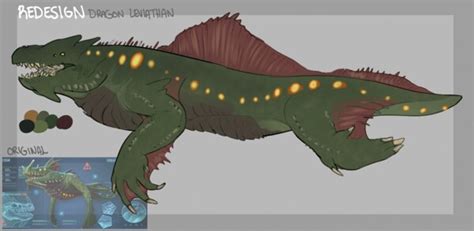 Subnautica Redesign Sea Dragon Leviathan By Punkchops Fur Affinity