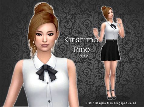 My Sims 4 Cas Kirishima Rino Imagination Sims 4 Cas