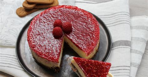 Le cheesecake :dans un saladier, mélangez le phi… Recette - Cheesecake au chocolat blanc et aux framboises ...