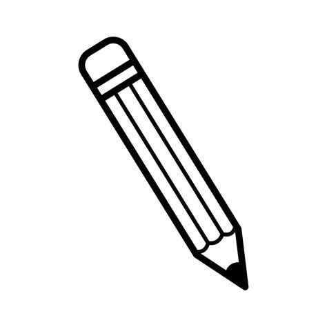 Premium Vector Pencil Tool For School And Drawing Doodle Sketch