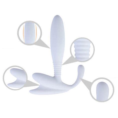 High Quality Medical Silicone Male Prostate Massager Adult Stimulator
