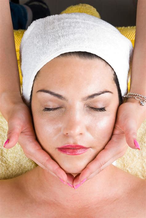 Facial Massage At Daily Spa Royalty Free Stock Image Image 14429116