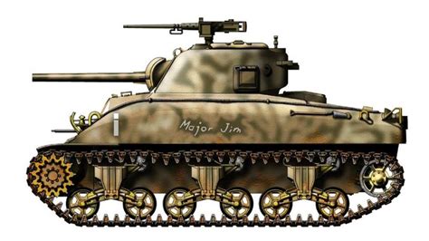 M4a1 Sherman 2nd Battalion 13rd Armored Regiment 1st Armored Division