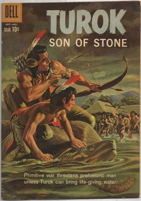 From 60 0 Turok Son Of Stone 21 Dell 1960 Silver Age Comic Book