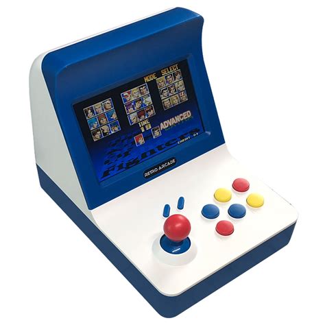 A8 Nostalgic Retro Handheld Arcade Game Console Blue