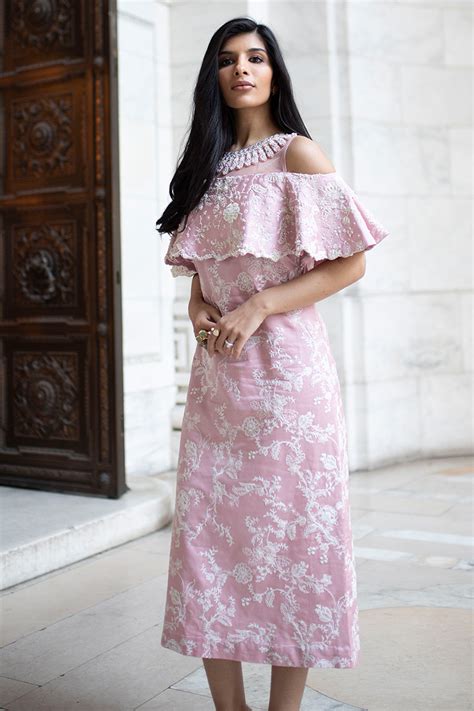 Zainab Salman Farah Ruffle Dress