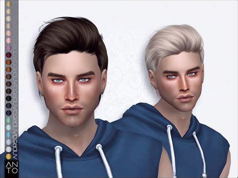 Anto Nachladen Frisur Sims 4 Hair Male Sims 4 Sims Hair