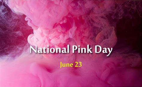 National Pink Day 2023 Images Quotes And Messages