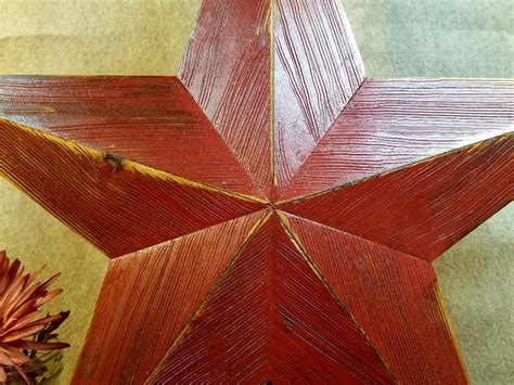 Rustic Wood Star Outdoor Barn Star Beveled Wood Star Barn Etsy