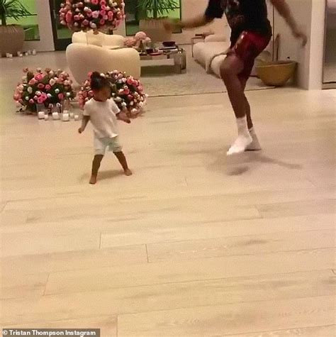 Tristan Thompson Shares A Heartfelt Moment With Daughter True As They Dance To Trolls Theme Song
