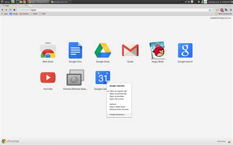 If needed, make changes in the manifest.json. Creating Desktop Google Apps in Linux