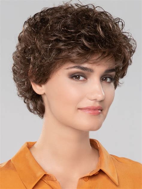 Curly Brown Short 8 Gorgeous Classic Wigs