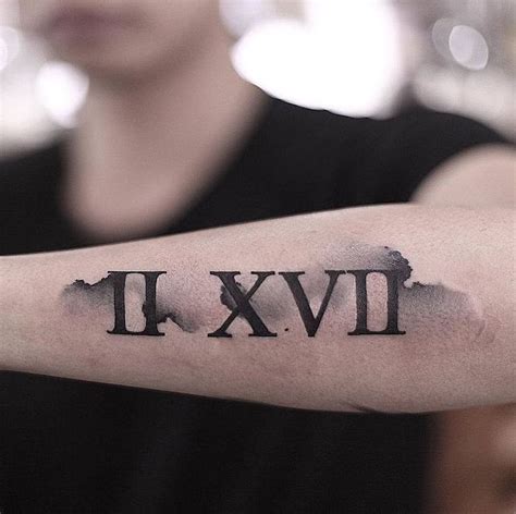 1001 Ideas For A Simple But Meaningful Roman Numeral Tattoo