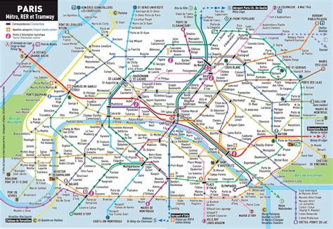 Mappa Metropolitana Parigi 2015