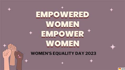 Women S Equality Day 2023 Theme What It Means And History
