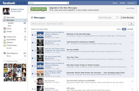 Facebook Email A Click By Click Tour With Huge Screenshots Business