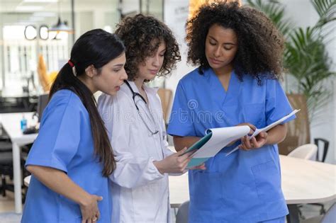 Women Working In Hospital Stock Photo Image Of American 238325196