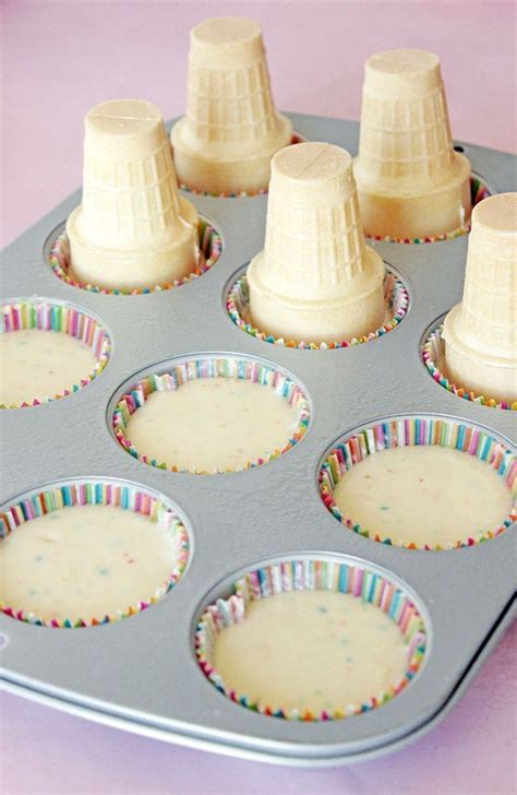 Ice Cream Cone Cupcakes Рецепты кексов Торты кексы Рецепты тортов