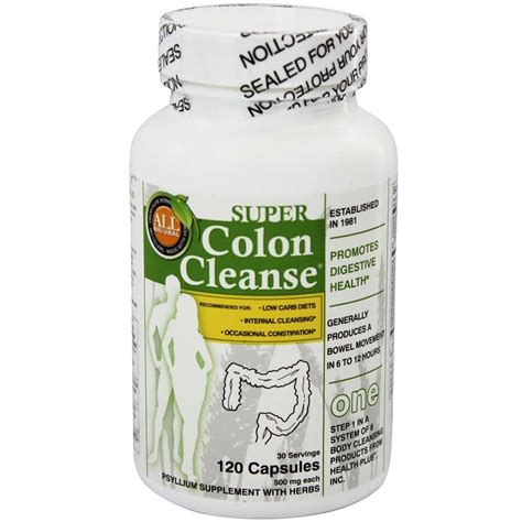 This product is not intended to diagnose, treat, cure, or prevent any disease. Health Plus Super Colon Cleanse - 120 Capsules - eVitamins.com