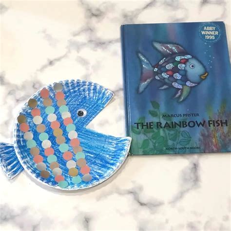 12 Rainbow Fish Crafts For Preschoolers Celebrating With Kids
