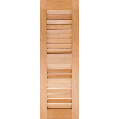 Save 10% at home depot with coupon code rwb. Ekena Millwork 15 in. x 49 in. Exterior Real Wood Pine ...