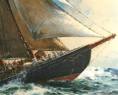 Schooner Bluenose Jack L Gray Vallejo Demo