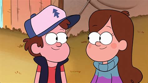 Image S1e9 Dipper And Mabel Looking At Each Otherpng Gravity Falls
