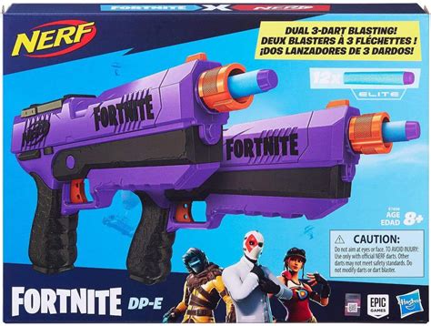 Nerf Fortnite Dp E Dart Blaster 2 Pack Mx Juegos Y Juguetes