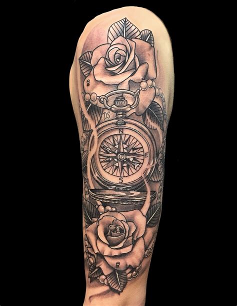 Pocket Watch With Roses By Francisco Ordonez Darksideofthewall Rose