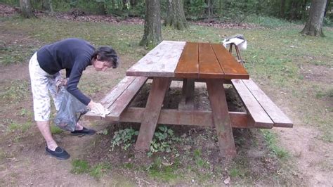 How Repair Your Picnic Tables Youtube