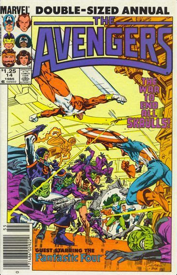 Avengers Annual 14 A Jan 1985 Comic Book By Marvel