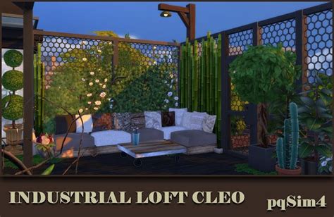 Industrial Loft Cleo Sims 4 Custom Content Casa Sims Sims 4