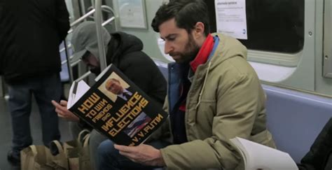 This Guy Will Make Your Subway Commute Better With These Hilarious Fake