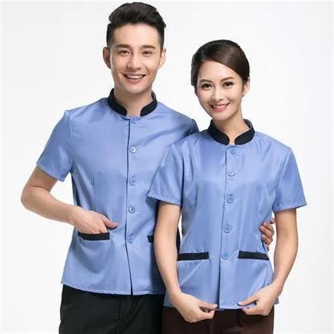 Blue Polyester Housekeeping Uniform Size Medium At Rs 700set In Vasai