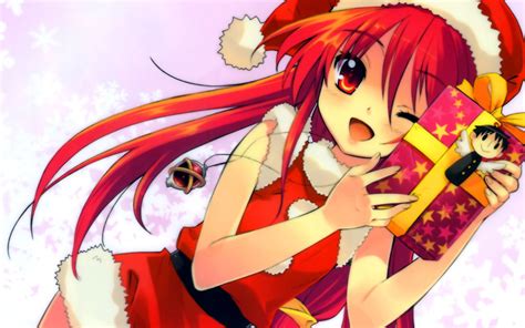 136 Anime Christmas Wallpaper Hd
