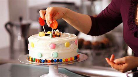 It is very easy to make. How to Decorate a Cake with Candy | Cake Decorating - YouTube
