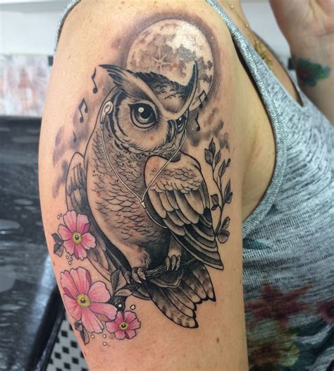 Owl Tattoo Owl Tattoo Design Owl Tattoo Sleeve Realistic Owl Tattoo